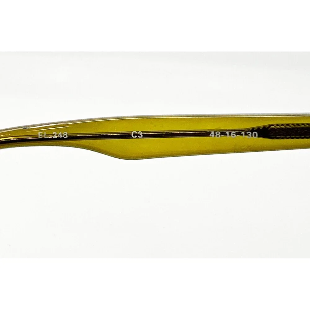 Ellen Tracy Eyeglasses Womens Green Fade EL 248 C3 Square 48-16-130